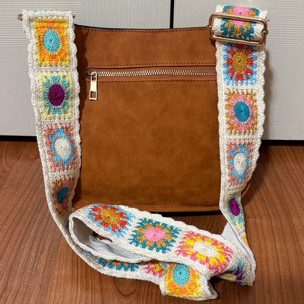 Crossbody Purse Multicolor Detachable Adjustable Purse Strap NEW - Picture 3 of 5